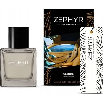 Vůně do auta Parfém do auta ZEPHYR PERFUME AMBER 50 ml