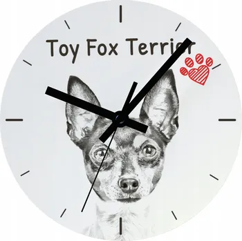 Hodiny Nástěnné hodiny Art-Dog bílé 20 cm