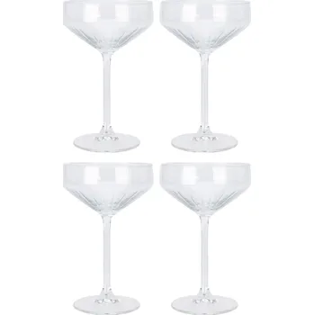 Sklenice EH Excellent Houseware Sklenice na koktejly, 300 ml, 4 ks,