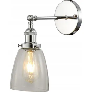 Nástěnné svítidlo Nástěnné svítidlo Lumina Deco čiré, stříbrné E27 40 W