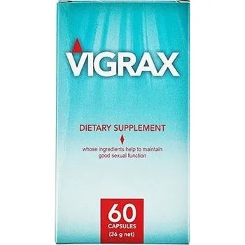 Podpora erekce Doplněk stravy pro muže na potenci Vigrax kapsle 60 ks
