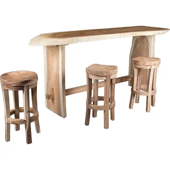 Zahradní sestava DEOKORK Barový set ze suaru TRUNK