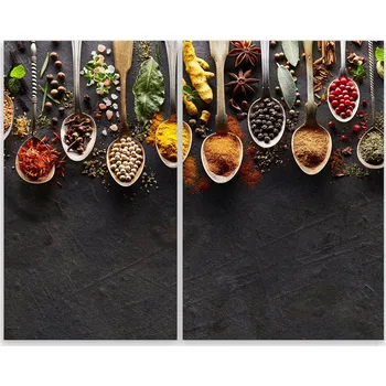 Kuchyňské prkénko Skleněná Ochranná Deska a Krájecí Prkénko | Indukce, Sporák ds-0075