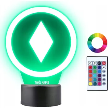 Lampička Plexido vícebarevná Noční lampa