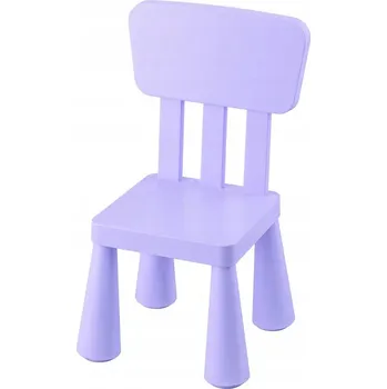 Jídelní židlička IKEA MAMMUT Dětská židlička, světle fialová (liliová)