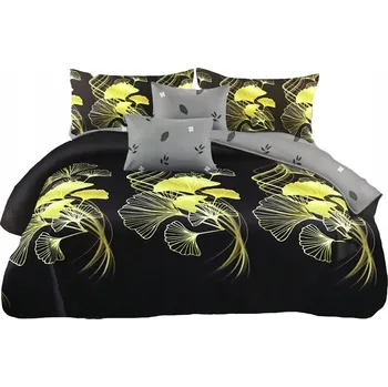 Povlečení POVLEČENÍ POVLAKY 160x200 2x POVLAKY NA POLŠTÁŘE 70x80 3 Č. SADA POVLEČENÍ SATÉNOVÝ KRATA