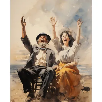 Plakát Plakát Okamžiky Radosti bez rámu 40 x 50 cm