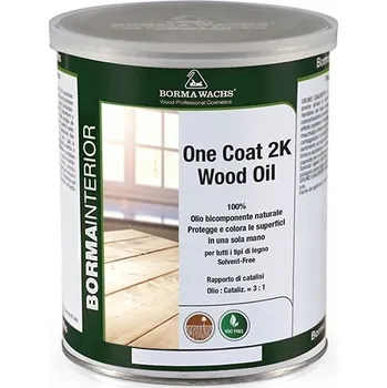 Olej na dřevo Dvousložkový ultra tvrdý olej na dřevěný nábytek 1L