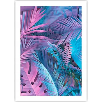 Obraz Plakát bez rámu do obýváku ložnice 50x70 abstrakce moderní módní obraz