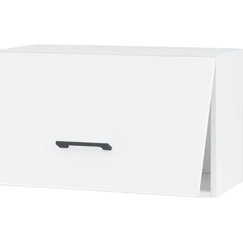 Kuchyňská skříňka Horní kuchyňská skříňka nad digestoř Bílá Akryl Lesk do sestav 60 CM