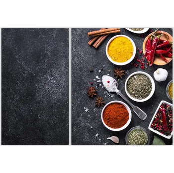 Kuchyňské prkénko Skleněná Ochranná Deska a Krájecí Prkénko | Indukce, Sporák ds-0074