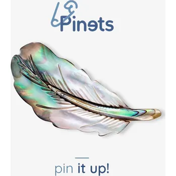 Brož Dámská Brož Pinets Classic B585 v barevných odstínech