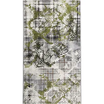 Koberec KOBEREC POKOJOVÝ PROVÁZKOVÝ BĚHOUN NA TERASU NA BALKON 80x150CM ZELENÝ