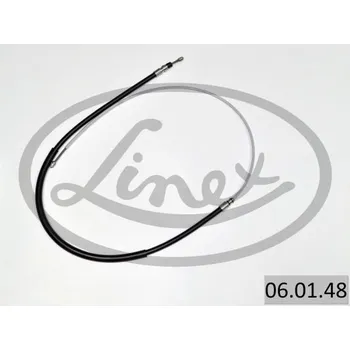 Lanko parkovací brzdy Tažné lanko, parkovací brzda LINEX 06.01.48