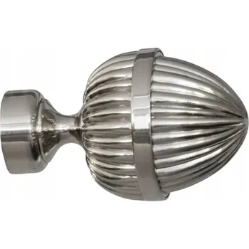 Koncovka garnýže PALAZZO 25mm NEREZOVÁ OCEL