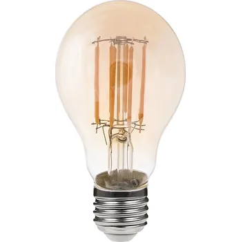 Žárovka LED ŽÁROVKA FILAMENT E27 6W 540 lm TEPLÁ DEKORATIVNÍ