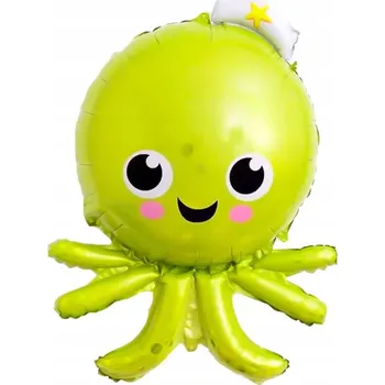 Balónek Balón CHOBOTNICE VELKÁ, na Helium, Narozeniny, Oslava, Party TKSG 091