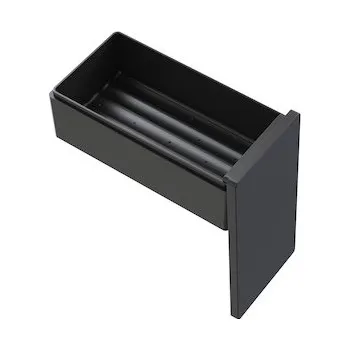 Drátěná police Box polička pro SAT, černý, SATWIDOPLBOXC