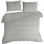 Povlečení z mikrovlákna sada 220x200 NOVA ZIMNÍ stříbrná