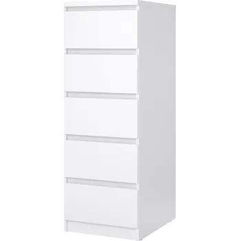 Komoda FALCO Komoda Simplicity 233 bílý lesk