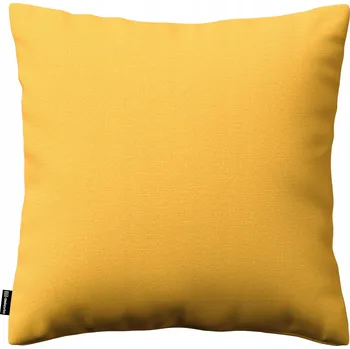 Povlak na dekorativní polštářek Dekoria Povlak na polštář Kinga žlutý 43x43