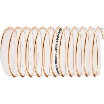 Ventilační potrubí HADICE FLEXADUR PU-4N ABR - 45/54 mm - Hadice FDA pro odsávání abrazivních materiálů, -40/+90°C