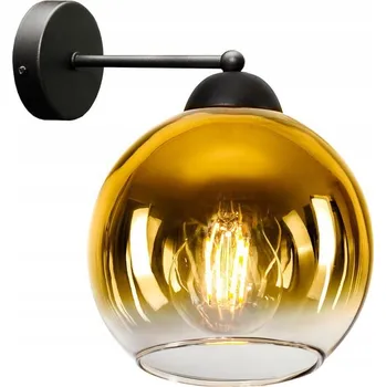 Nástěnné svítidlo Moderní nástěnné svítidlo Skleněná koule ZLATÁ #819