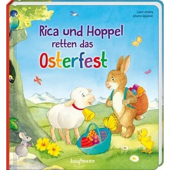 První čtění Rica und Hoppel retten das Osterfest - Lamping, Laura [DE] (2025, Formát desky, Kaufmann Ernst Vlg GmbH)