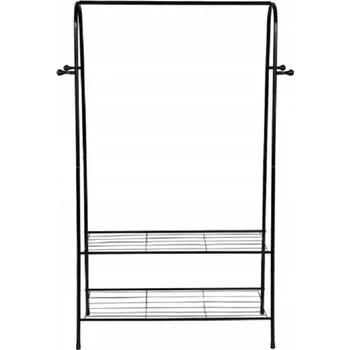 Věšák Stojací věšák černý