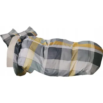 Povlečení POVLEČENÍ 160X200 BAVLNA SATÉN + 2 POVLAKY NA POLŠTÁŘE 70X80 KWIATY SADA POVLEČENÍ