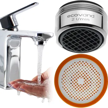 Příslušenství k vodovodní baterii Perlátor s vnějším závitem EcoVand M24x1 stříbrný