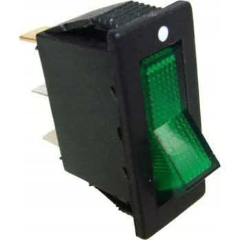 Přepínač IXL101 2B 12V/20A zelený