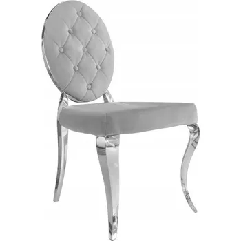 Jídelní židle Židle Invicta interior látka šedá 1 ks