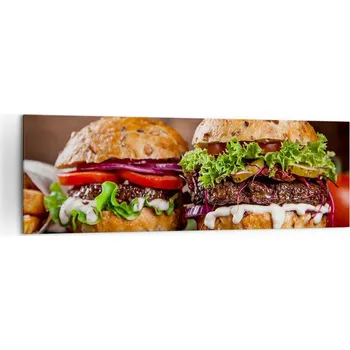 Obraz Velký obraz do obýváku 160x50 gastronomie moderní na plátně obrazy