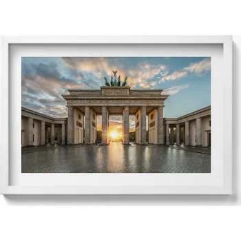 Obraz Dekorativní nástěnný obraz do pokoje Braniborská brána v Berlíně 60x40 cm