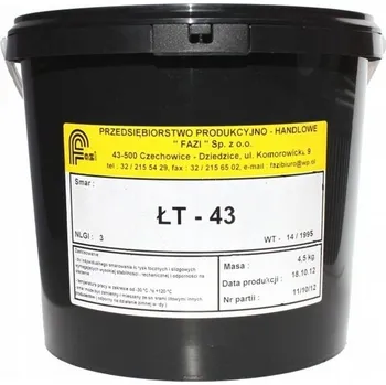 Plastické mazivo MAZIVO QARMAX ŁT-4S-3 9 kg