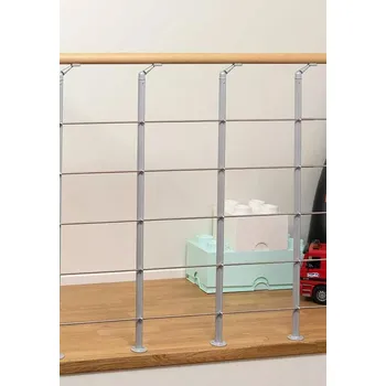 Zábradlí Zábradlí na galerii STYLE 6 Barva: Antracit (RAL 7016), Materiál: Buk (lakovaný), Druh sady: Startovací sada