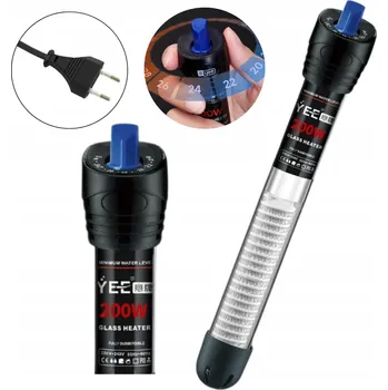 Topítko do akvária VÝKONNÉ AKVARIJNÍ TOPENÍ S TERMOSTATEM PRO AKVÁRIA 100-200 L, 200W