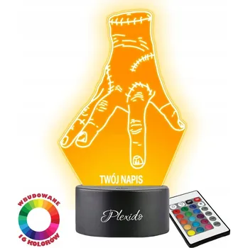 Lampička Noční lampa Plexido vícebarevná