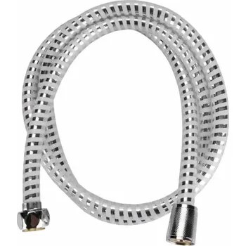 Sprchová hadice Sprchová Hadice Viking, stříbrný proužek, 150 cm, PVC