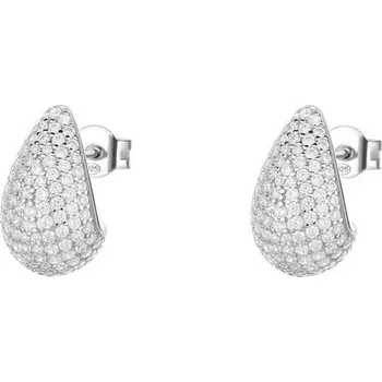 Náušnice Stříbrné náušnice BROSWAY Fancy Infinite White FIW125