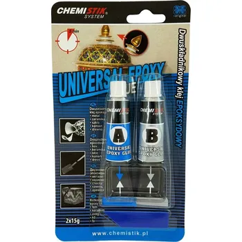 Průmyslové lepidlo EPOXIDOVÉ LEPIDLO 30g PRŮHLEDNÉ 5min