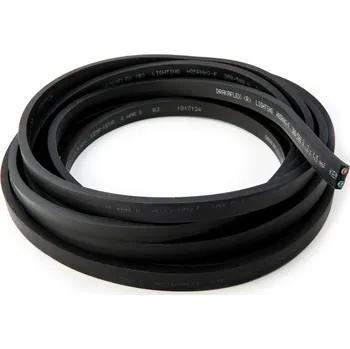 elektrický kabel Kabel pro girlandu Kolorowe Kable 0707.1585 1 m černý