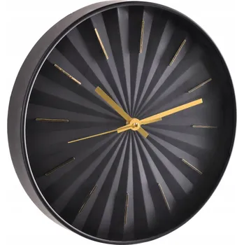 Hodiny Nástěnné hodiny Tajemniczy ogród černé 30,5 cm