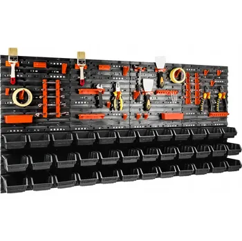 Obraz Dílenská deska do garáže 160x80 cm + 36 boxů