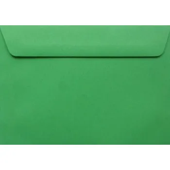 Obálka Ozdobné obálky C6 zelené na pozvánky 10 Ks