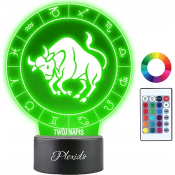 Lampička Plexido vícebarevná Noční lampa