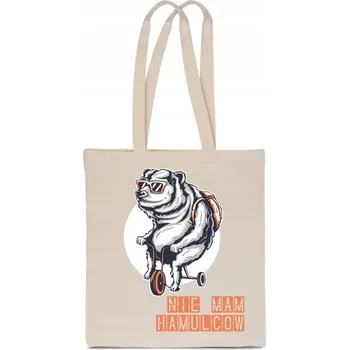 Nákupní taška PoStar béžová bavlna