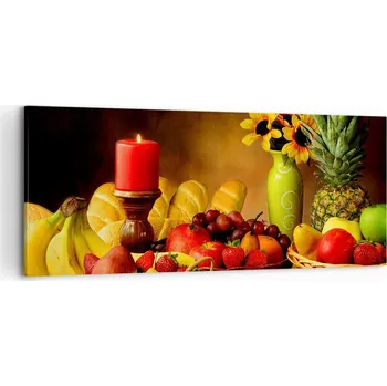 Obraz Obraz na plátně do obýváku, ložnice 120x50 gastronomie obrazy na zeď