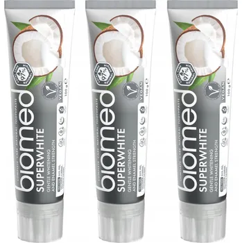 zubní pasta Zubní pasta Splat Biomed SuperWhite Bělící 100g Kokosový olej 3 ks